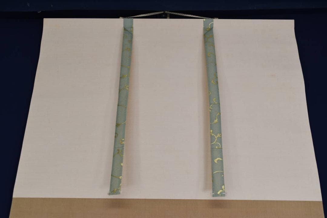 【真作】町永三郎/秋色箕面滝/掛軸☆宝船☆AA-955