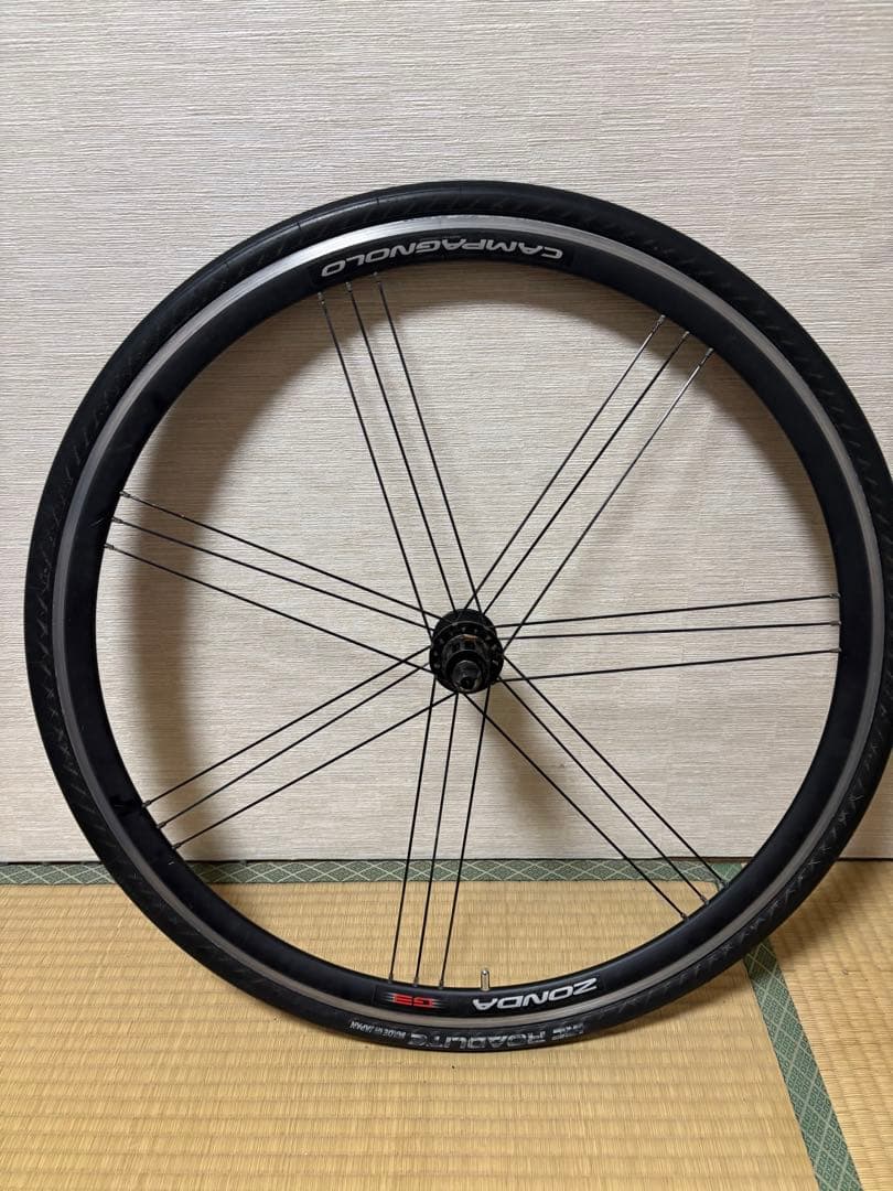 カンパニョーロ Zonda G3/G4 ホイール前後セット 並品 タイヤ付