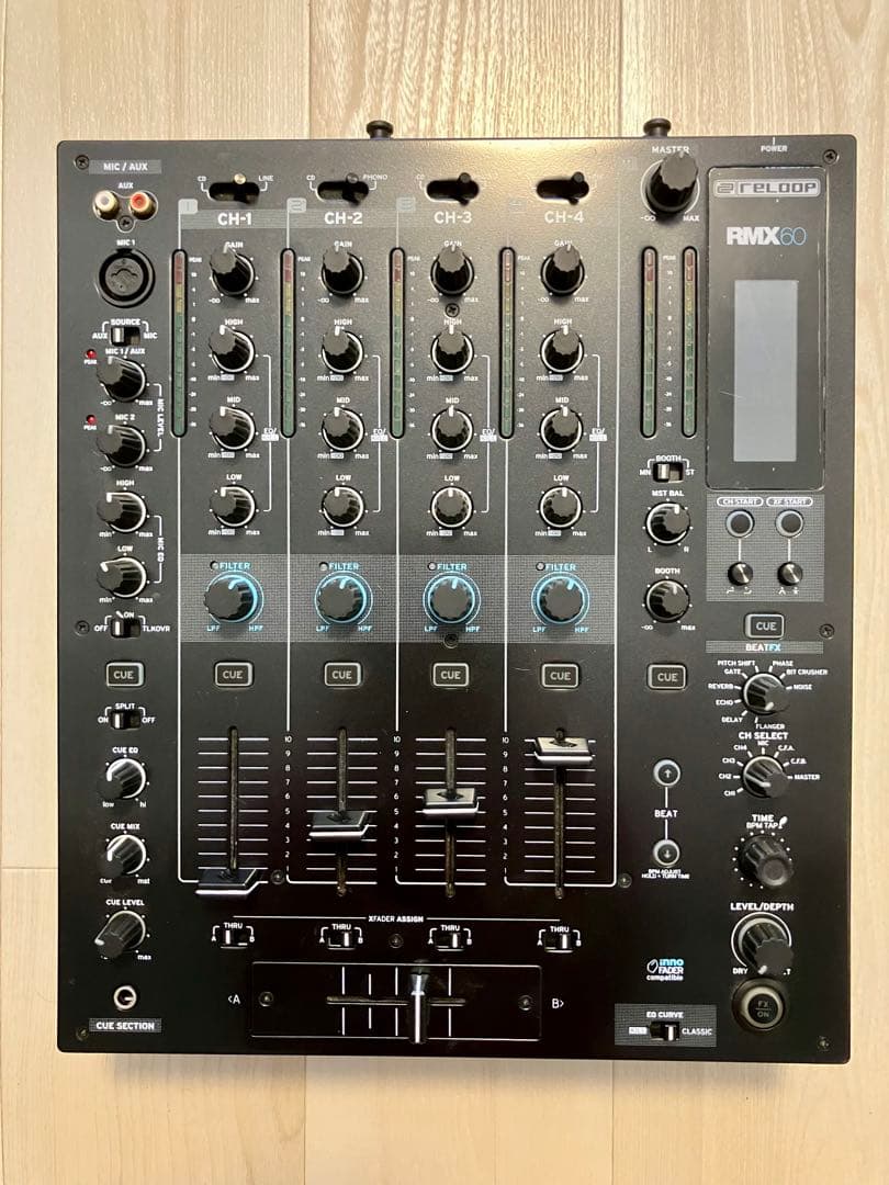 値下げ❗️RELOOP RMX-60 Digital（リループ DJミキサー）美品