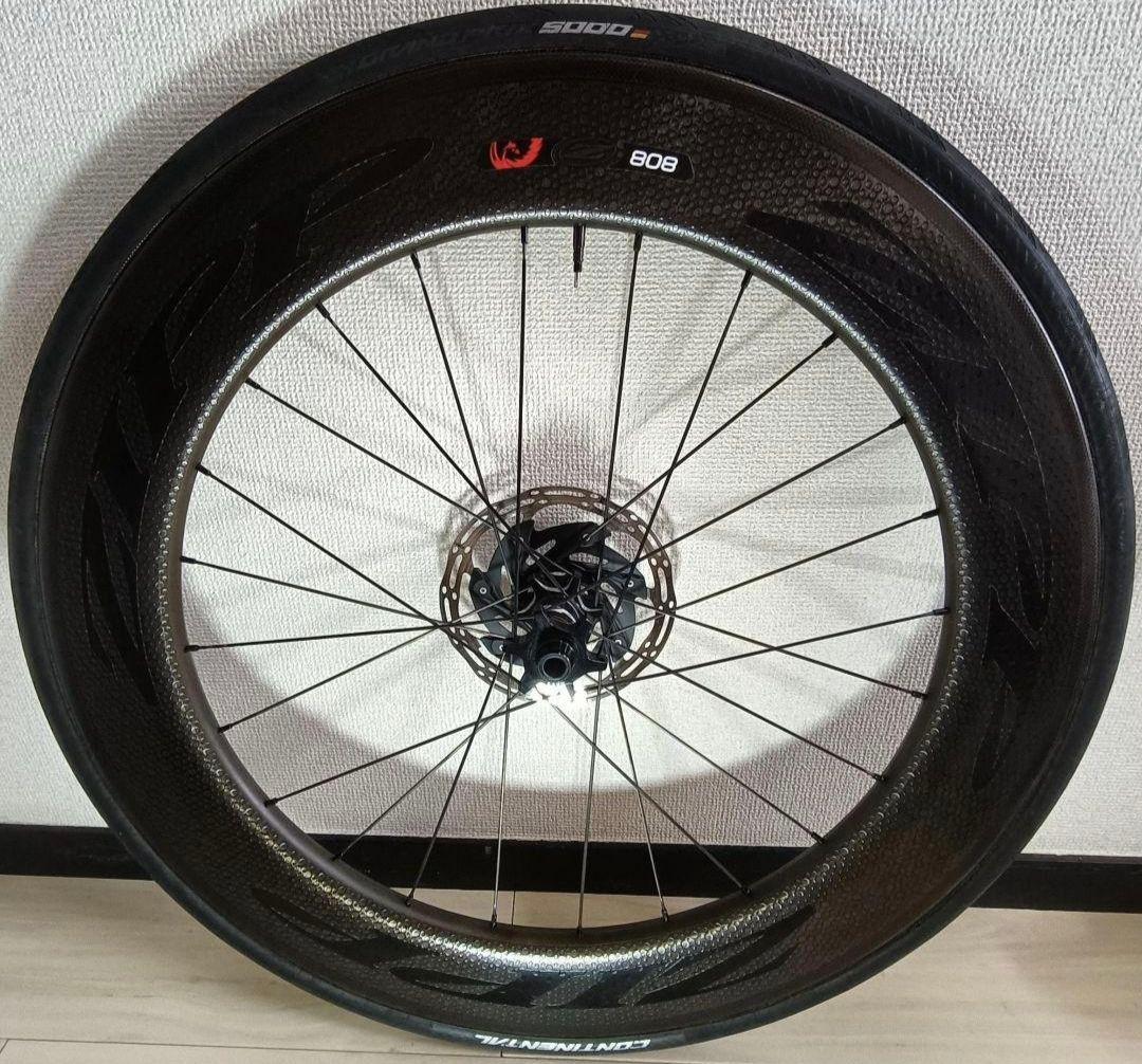 ディスクホイール前後セットZIPP 808/ZIPP SUPER9 リムブレーキ