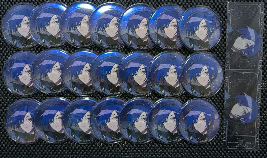 KAITO　缶バッジ　プロセカ