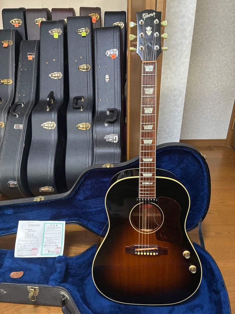 美品【フルメンテ済】GIBSON 1964 J 160E SV 2001年製