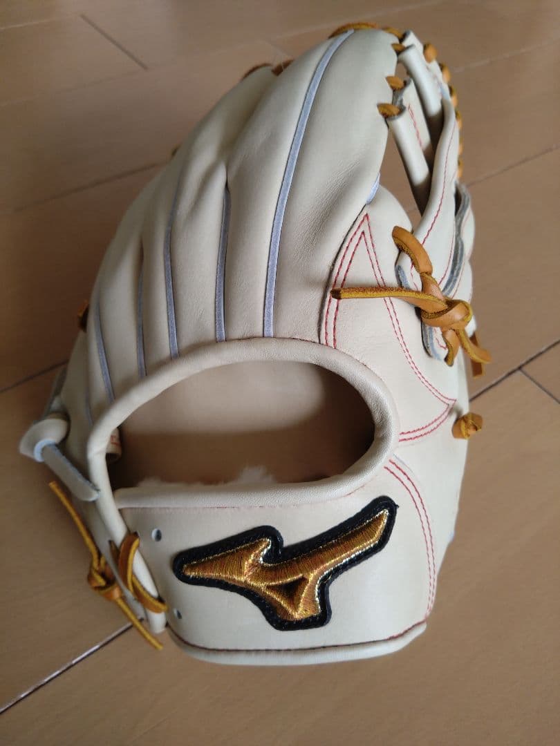Mizuno Pro 軟式グローブ 内野手用　サイズ10 ブロンド×コルク