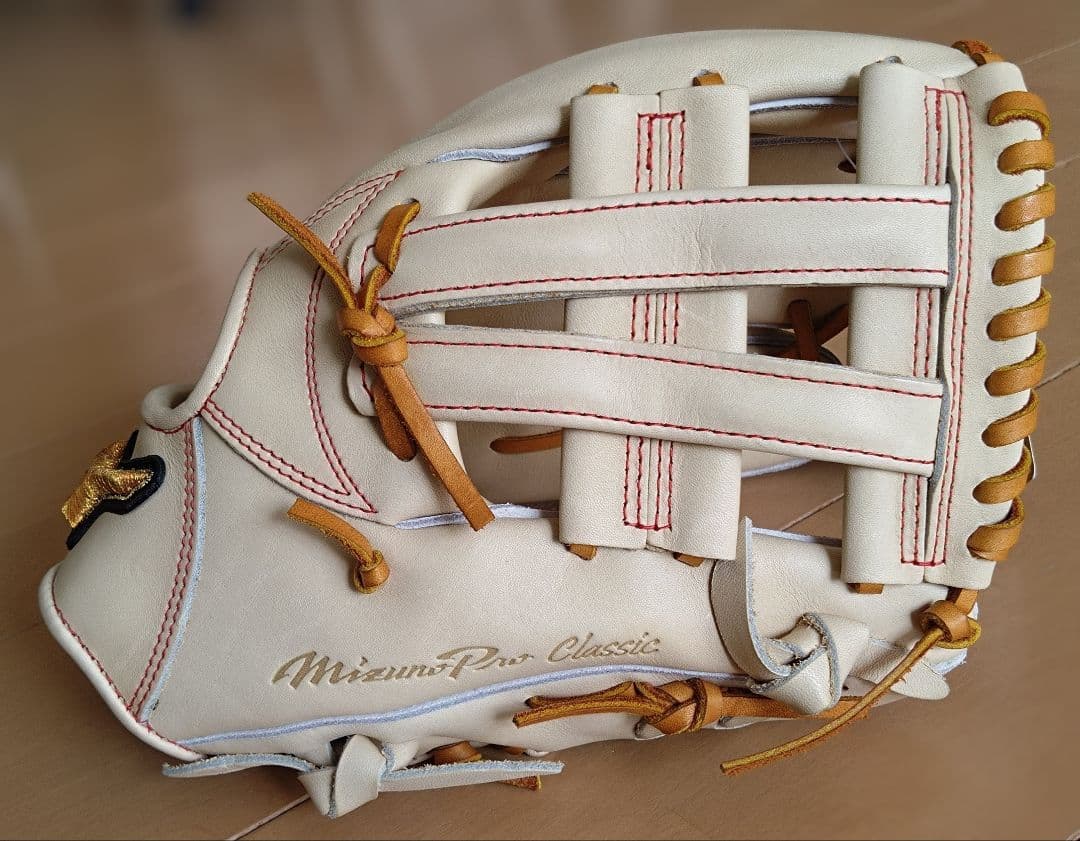Mizuno Pro 軟式グローブ 内野手用　サイズ10 ブロンド×コルク