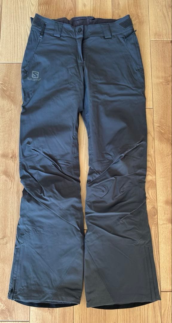Salomon レディーススキーパンツ　グレー　サイズS