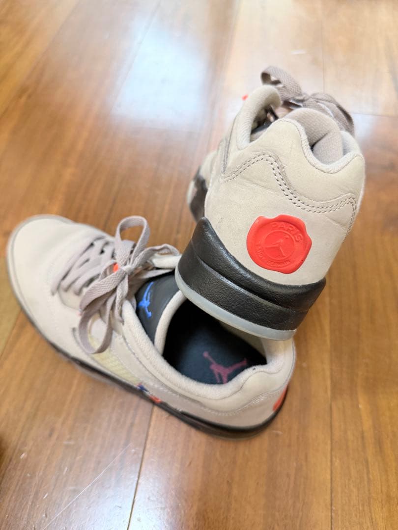 NIKE AIR JORDAN5 レトロ LOW PSG 27cm