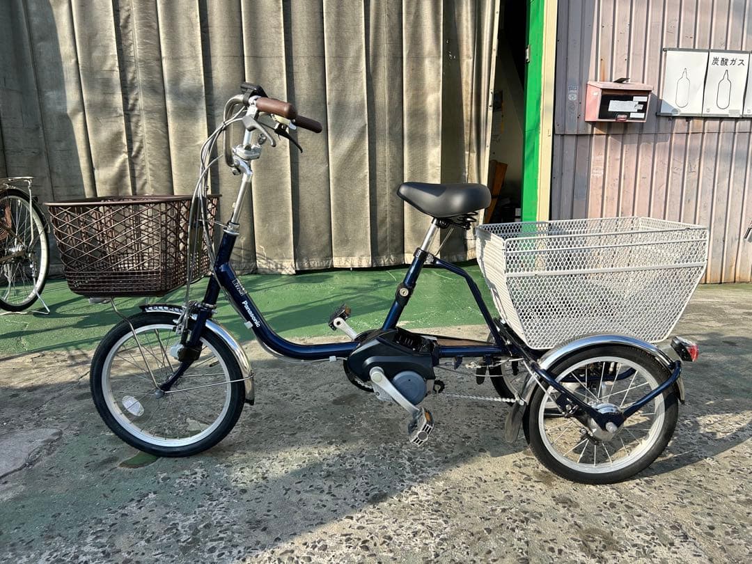 No.617 パナソニックビビライフ BE-ELR832 電動アシスト三輪自転車