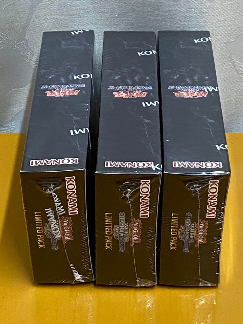 遊戯王 World Championship 2025 限定 3BOXセット