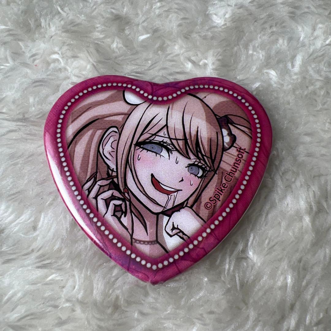 ダンガンロンパ 照れ顔ハート缶バッジ 島盾子 霧切響子 セット