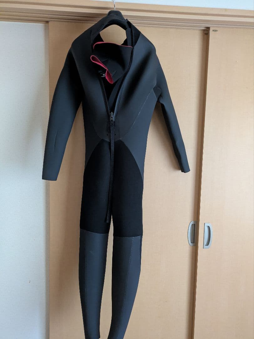 サーフィン　ウェットスーツ　セミドライ　メンズ　5×3mm　美品　良好