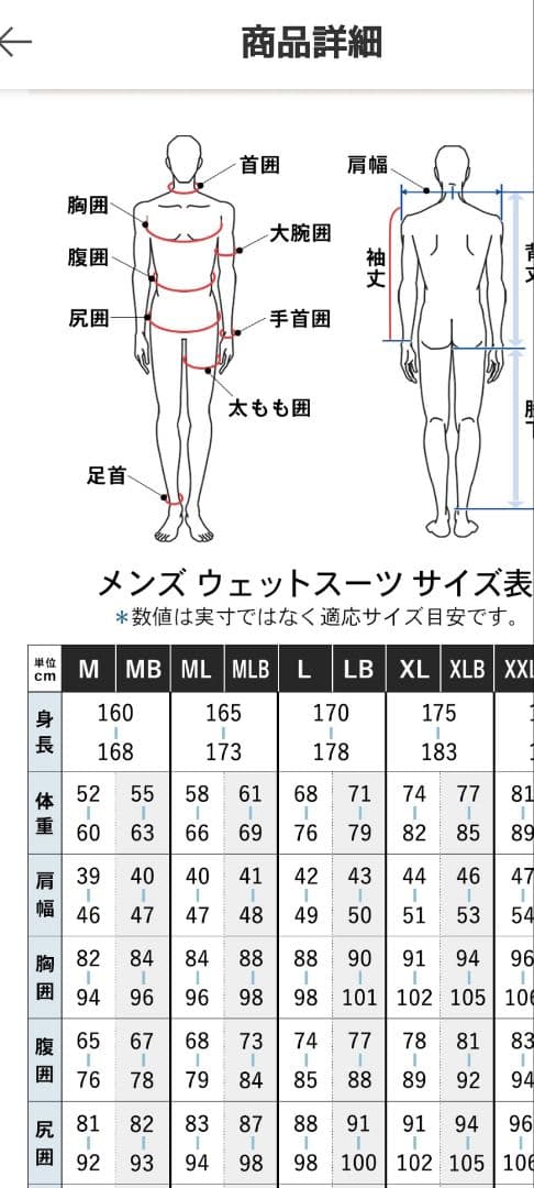サーフィン　ウェットスーツ　セミドライ　メンズ　5×3mm　美品　良好