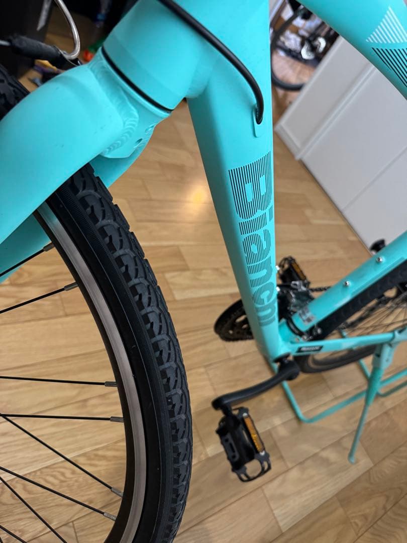 Bianchi C-Sport 水色 クロスバイク