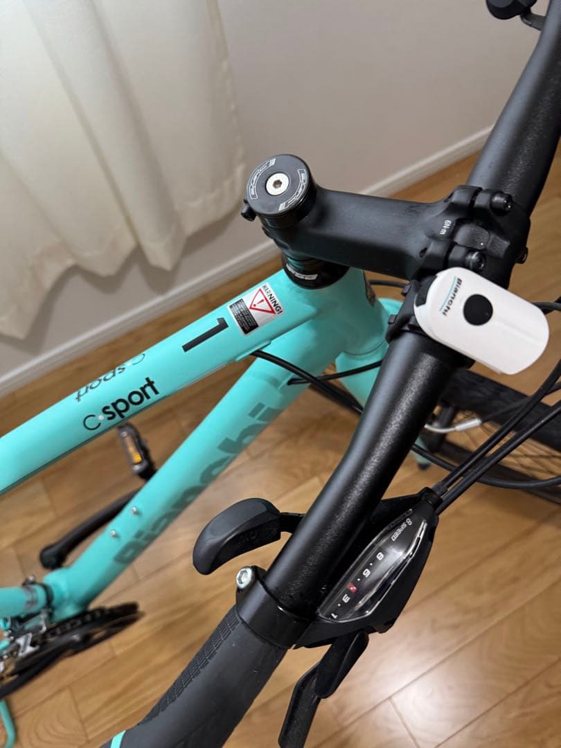 Bianchi C-Sport 水色 クロスバイク