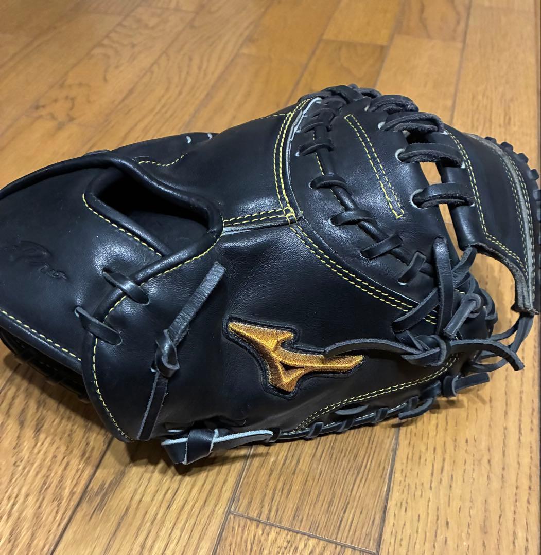 ミズノプロ 軟式キャッチャーミット 號 黒