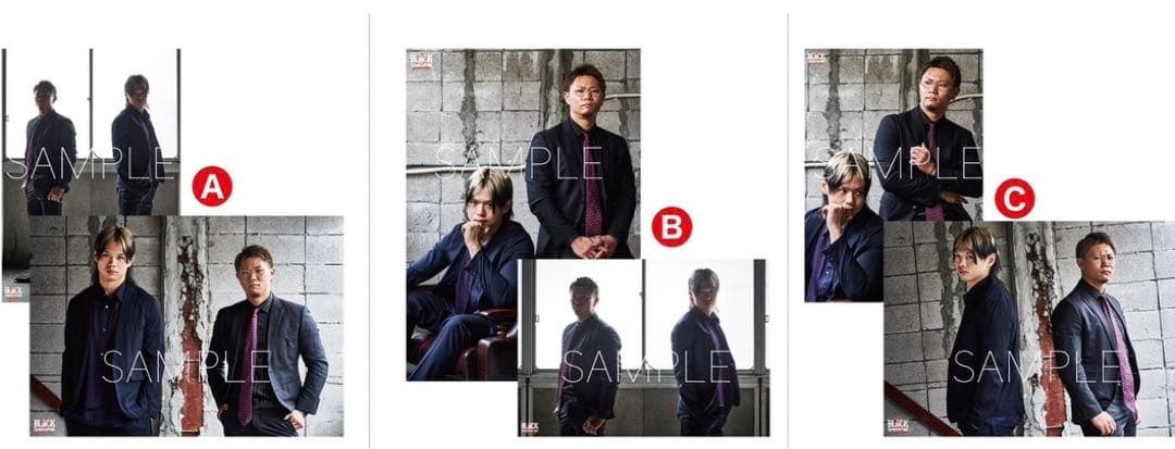 GLEAT 石田凱士 井土徹也 A4フォトポートレート