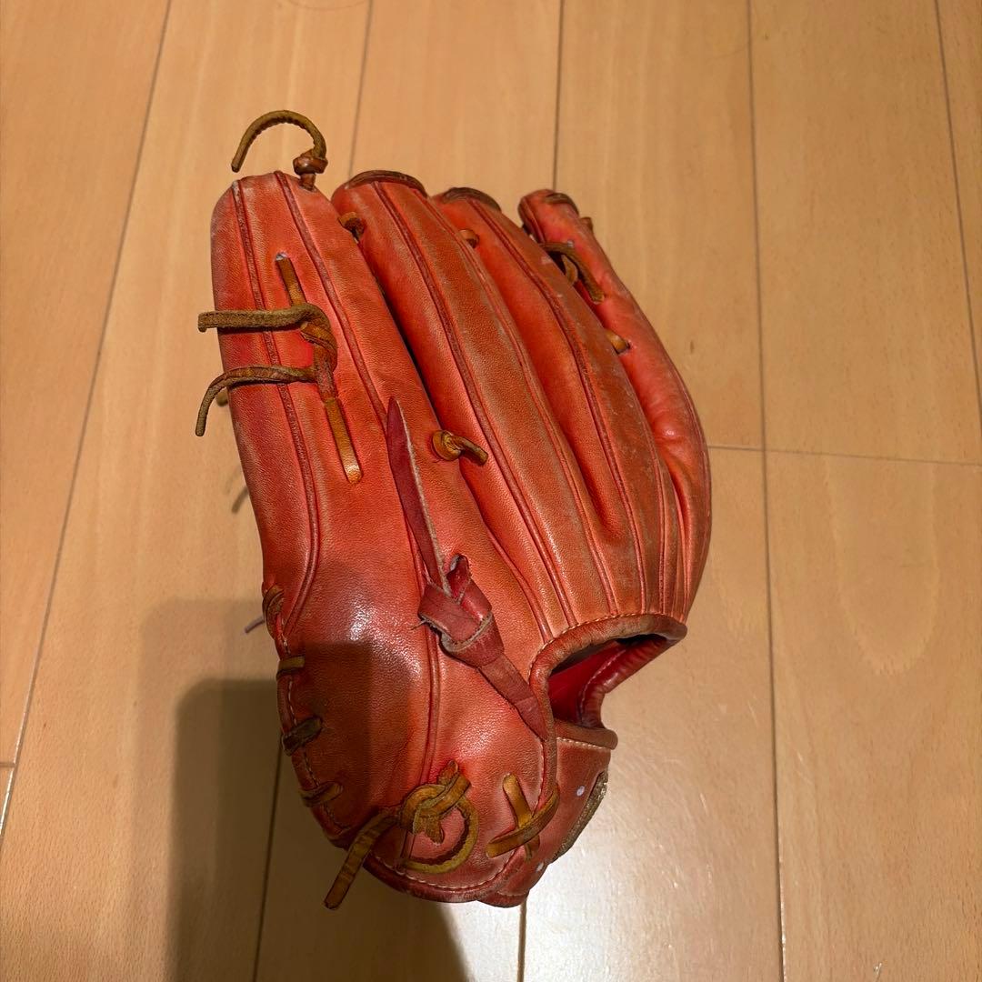 Wilson 硬式グローブ オレンジ　外野用