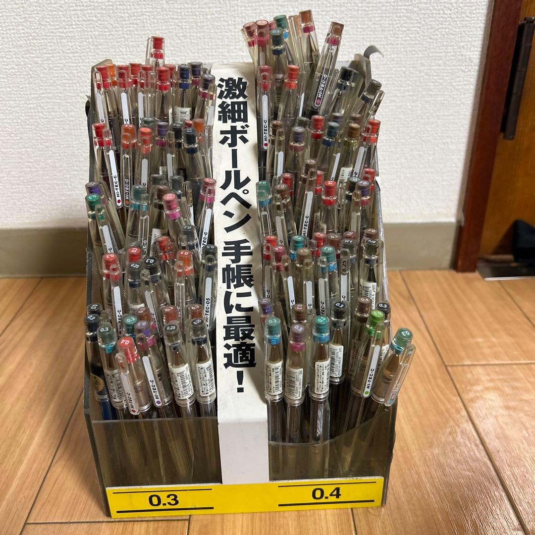HI-TEC-C ボールペン 什器 まとめ売り レア 廃盤