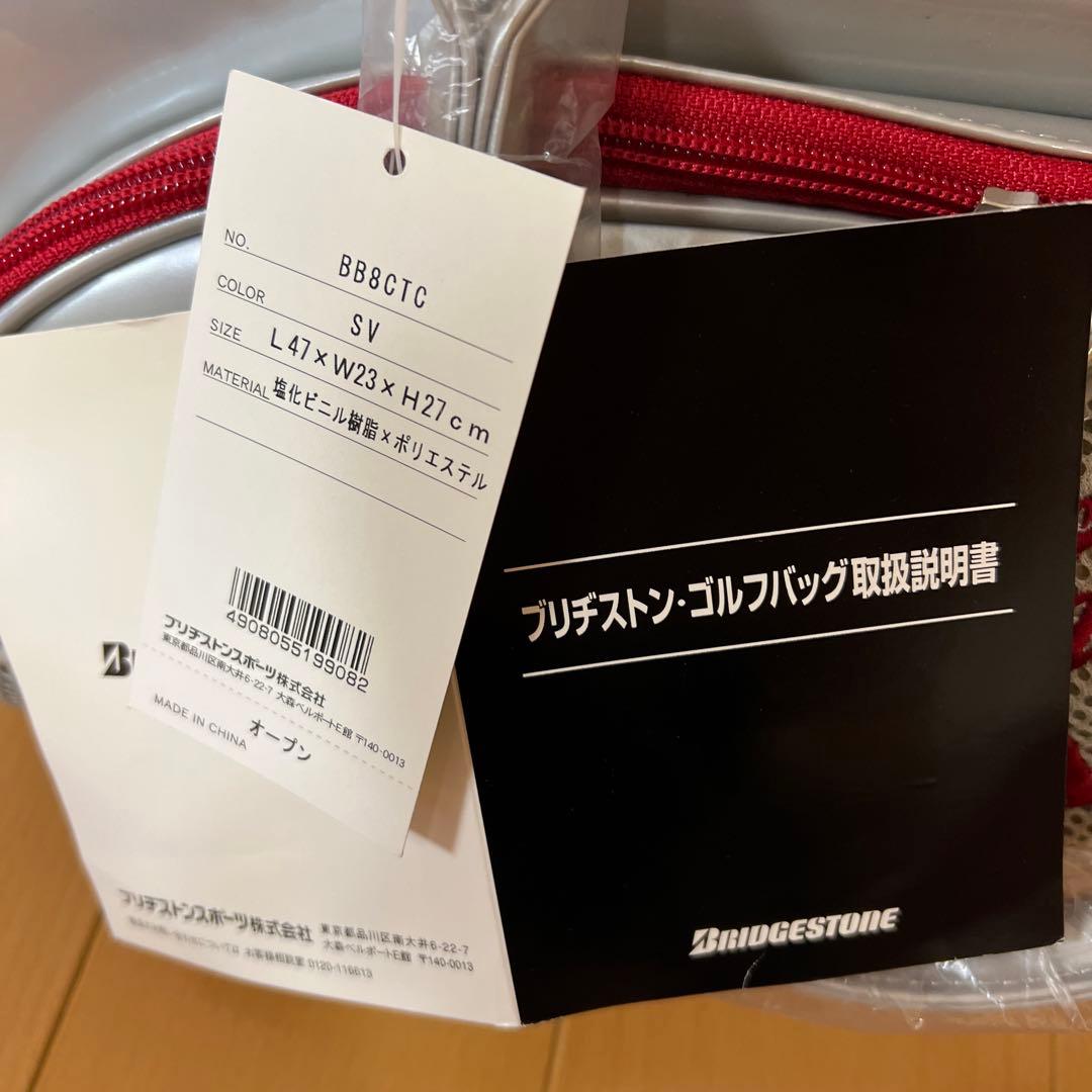 【新品・未使用】ブリヂストンゴルフバッグ コカコーラ　TOKAI CLASSIC