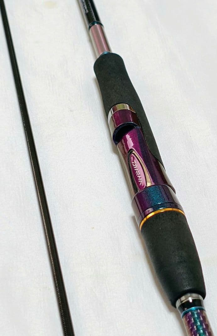 らいでぃん エメラルダス EX 84M-HDグリップに使用感あり