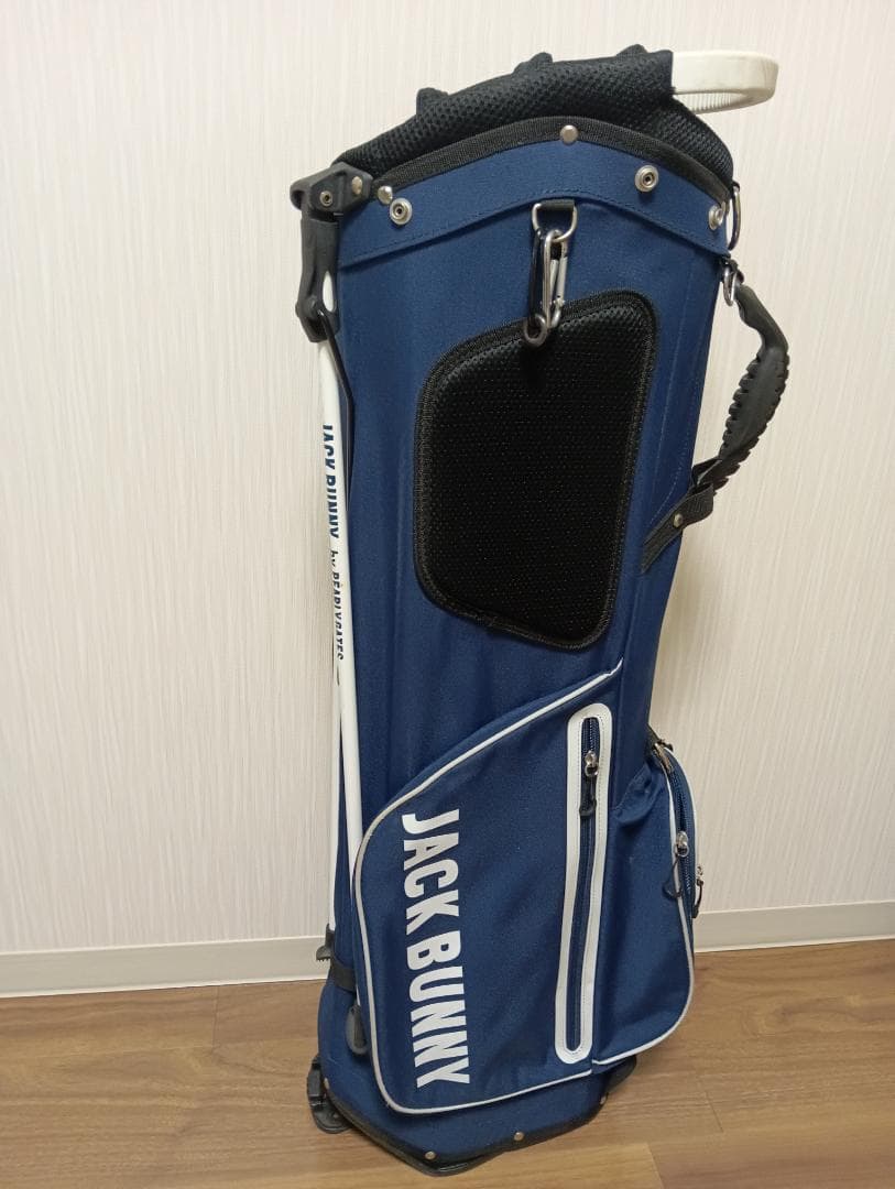 PEARLY GATES by ジャックバニー　ゴルフキャディーバック　ネイビー