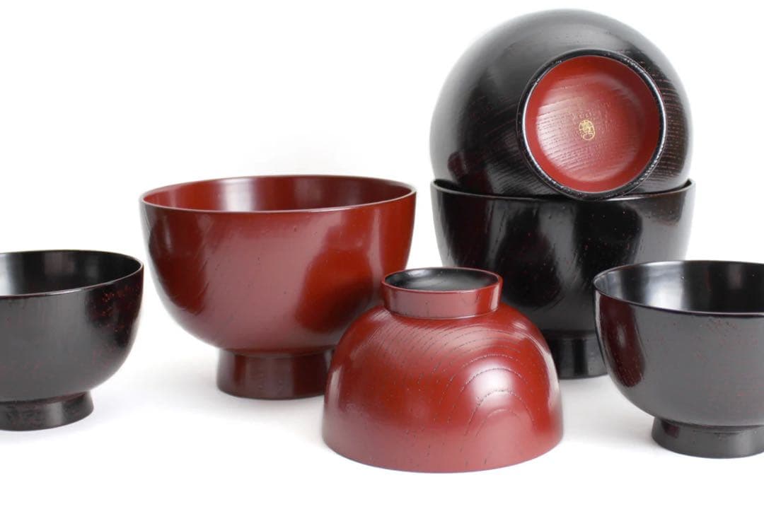 喜八工房 欅 ロングライフ汁椀 漆塗り