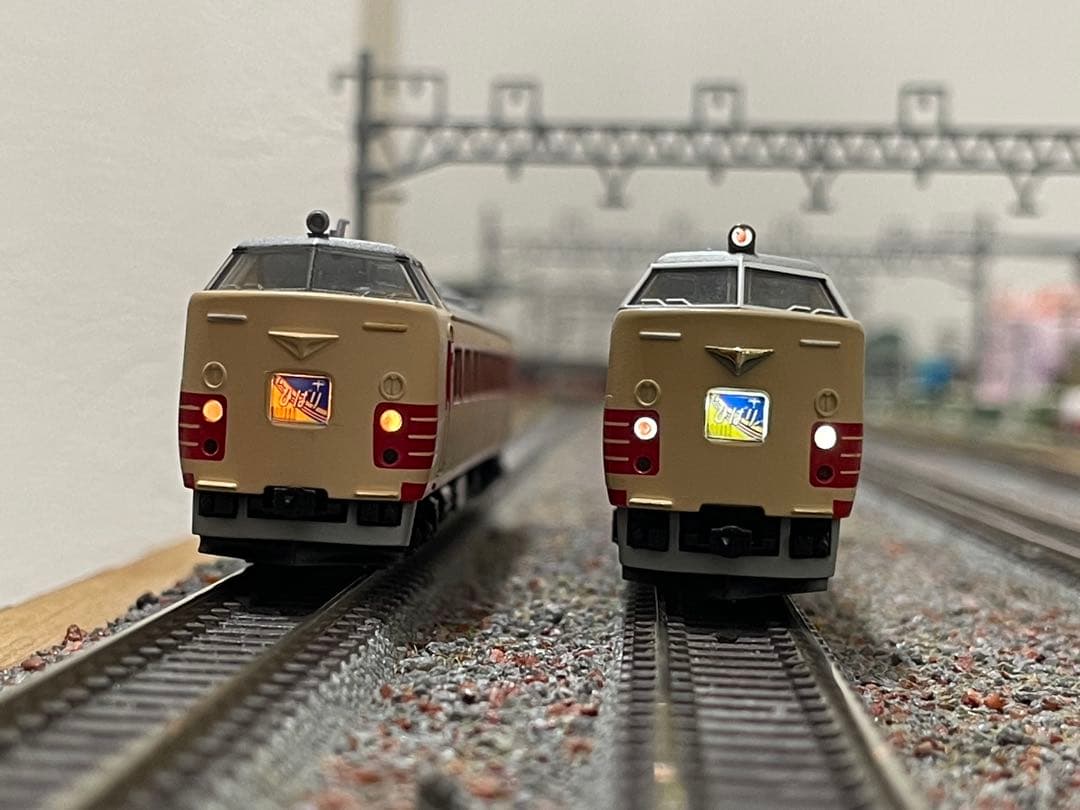 【ジャンク】TOMIX旧製品485系ひばり１２両動力２両動作確認済み