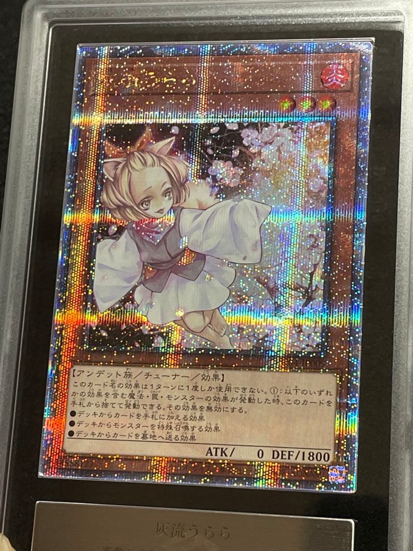 【ARS鑑定10】灰流うらら　25th クオシク　RA04 元絵　極美品