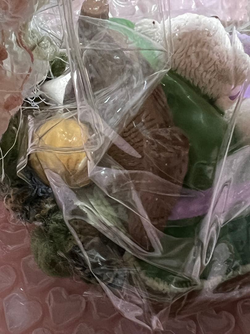 海外スクイーズ　くまちゃん　ベッド