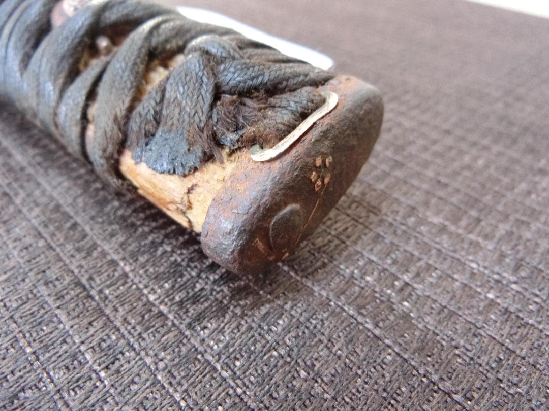 早い者勝ち！【 柄　柄巻き　縁頭　目貫　刀装具の部品・Rk・小道具】★拵え刀剣