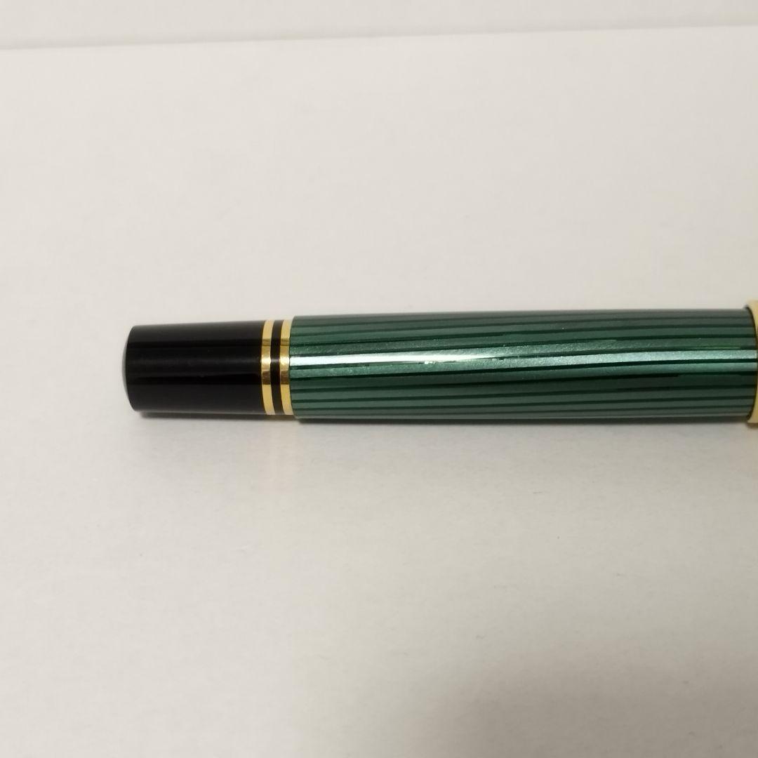 ペリカン スーベレーン M400 グリーンストライプ　EFニブ