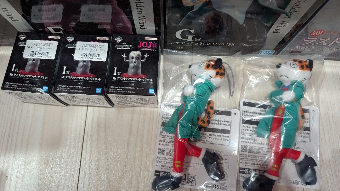 一番くじ ジョジョの奇妙な冒険 GOLDEN WIND -HITMAN TEAM