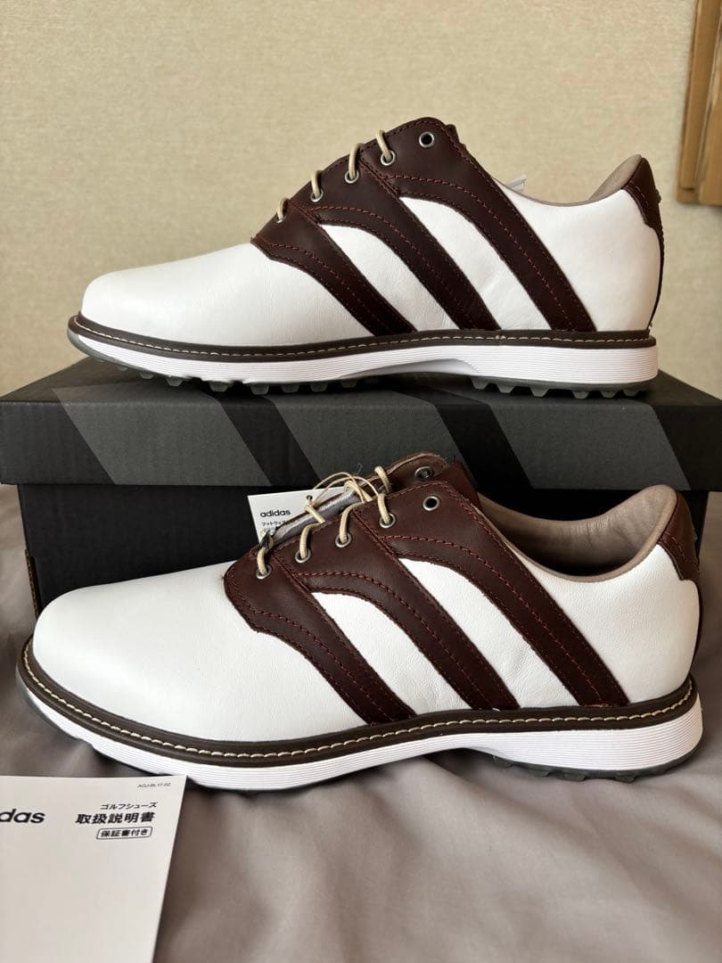 シューズ(男性用) adidas MC Z-TRAXION SPIKELESS GOLF 27.5