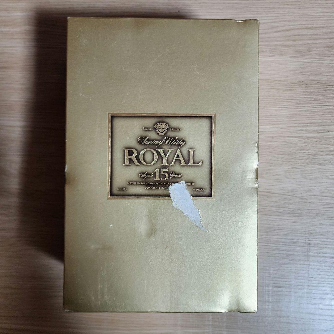 サントリーウイスキー ロイヤル 15年 ゴールドドラベル 750ml