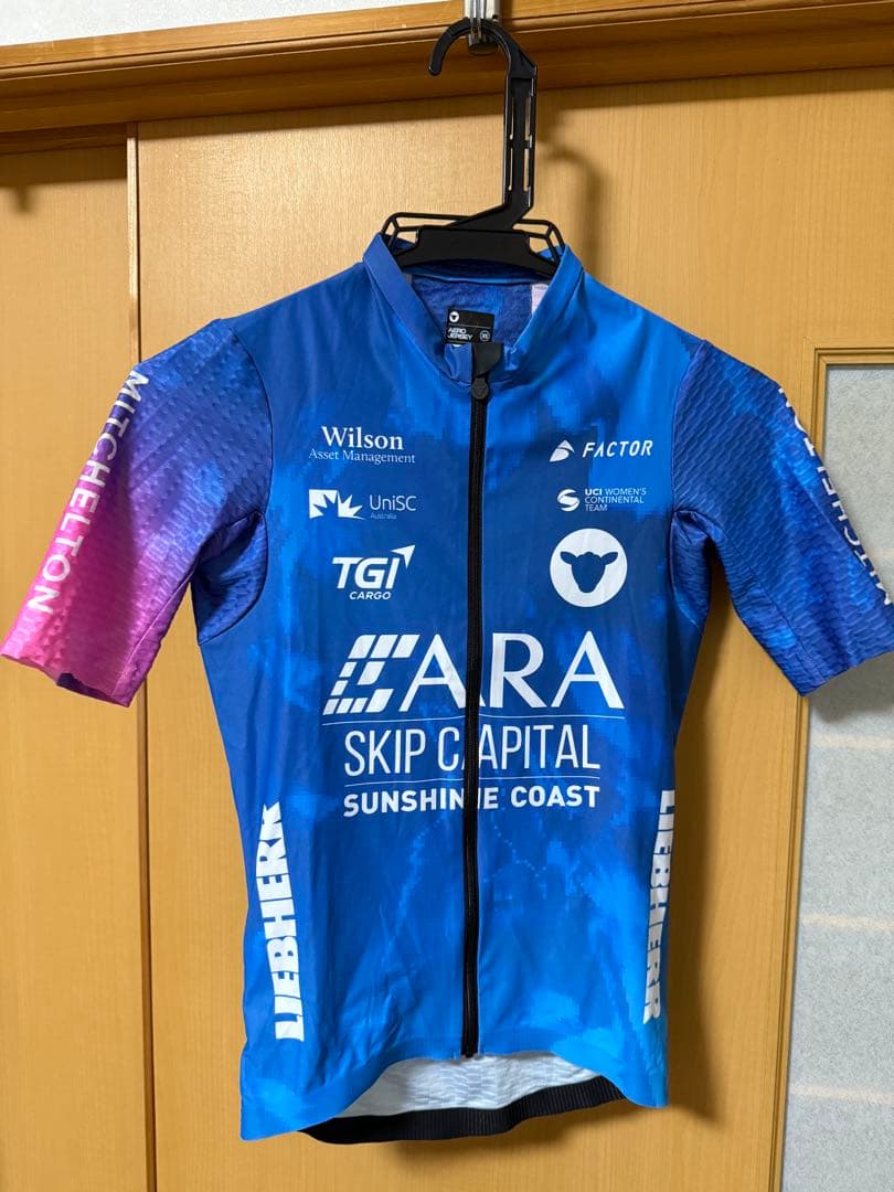 Black sheep エアロジャージレディースXS 青紫 ARA