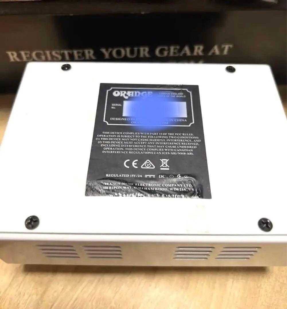 【ORANGE Terror Stamp】ストンプペダル アンプヘッド