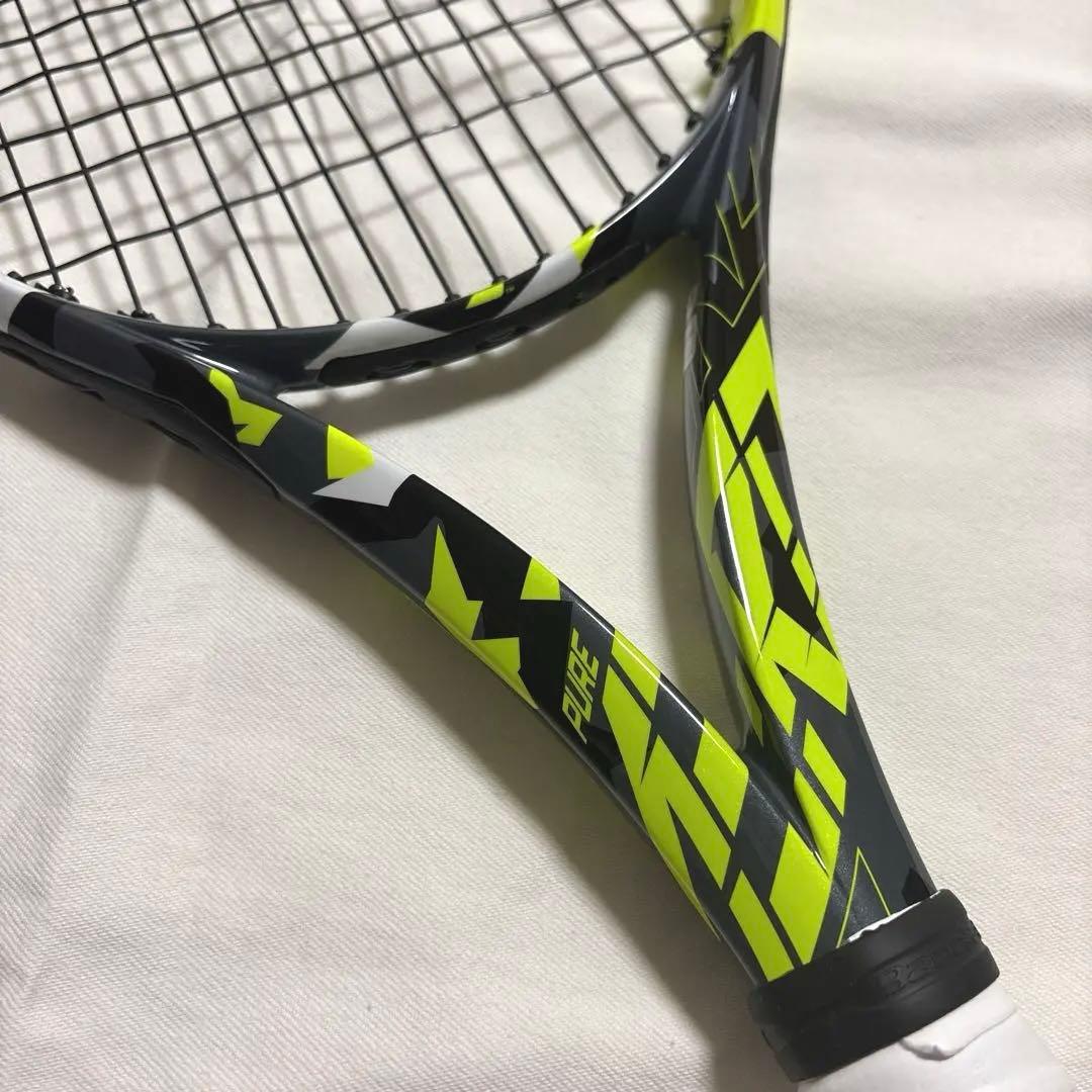 【美品】Babolat Pure Aero 100 G2 グリップテープ付き