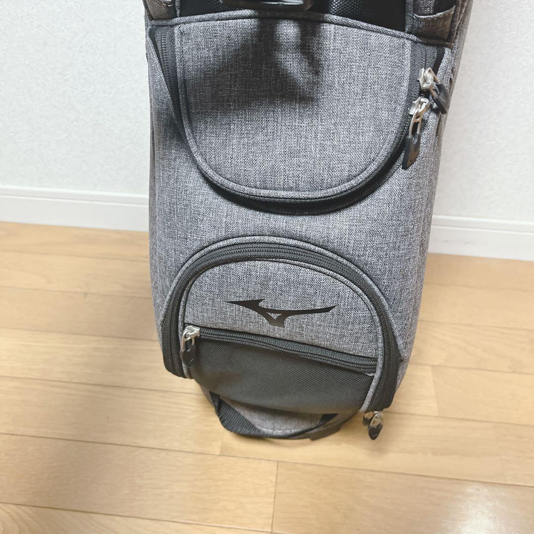 K058 MIZUNO ミズノ キャディバッグ 9.5型 美品