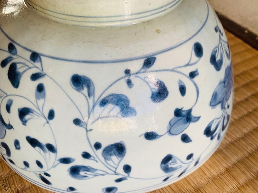 中国明時代末期清時代早期染付大碗