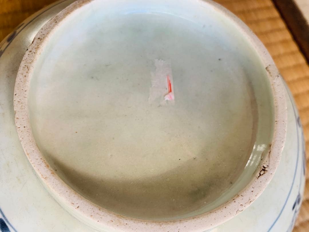 中国明時代末期清時代早期染付大碗