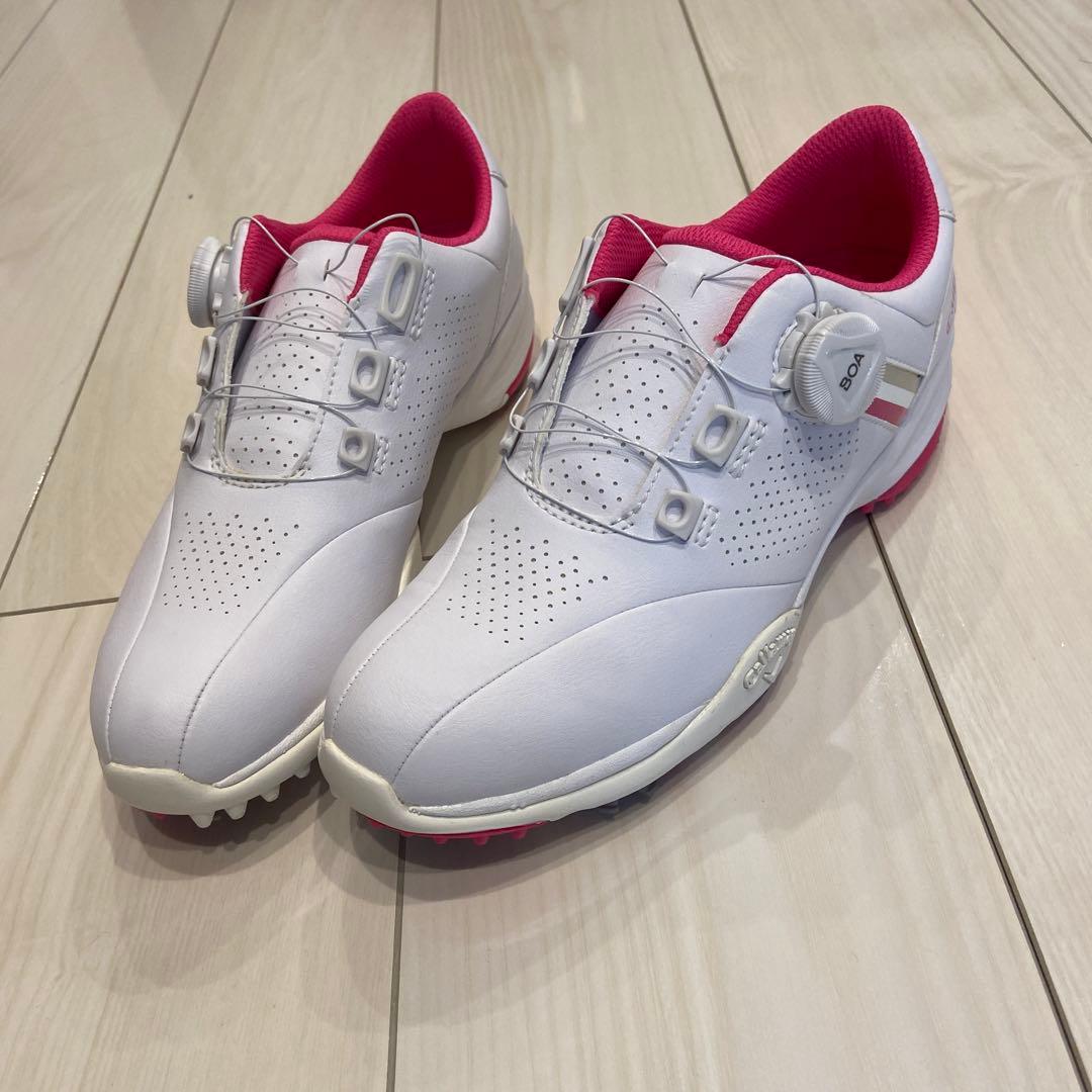 ゴルフ　キャロウェイ　レディースシューズ