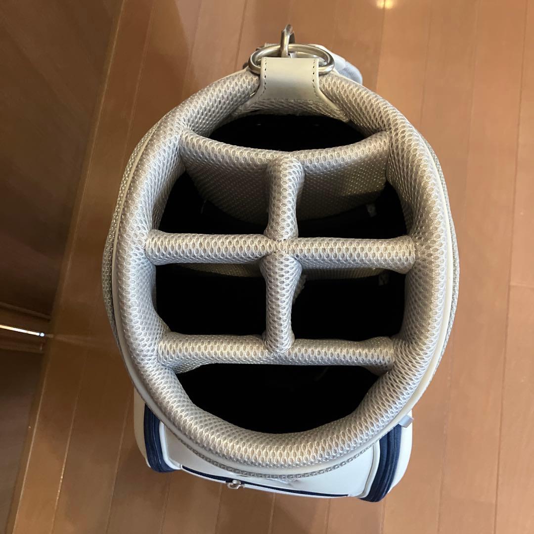 ブリヂストン キャディバッグ ホワイト/ネイビー