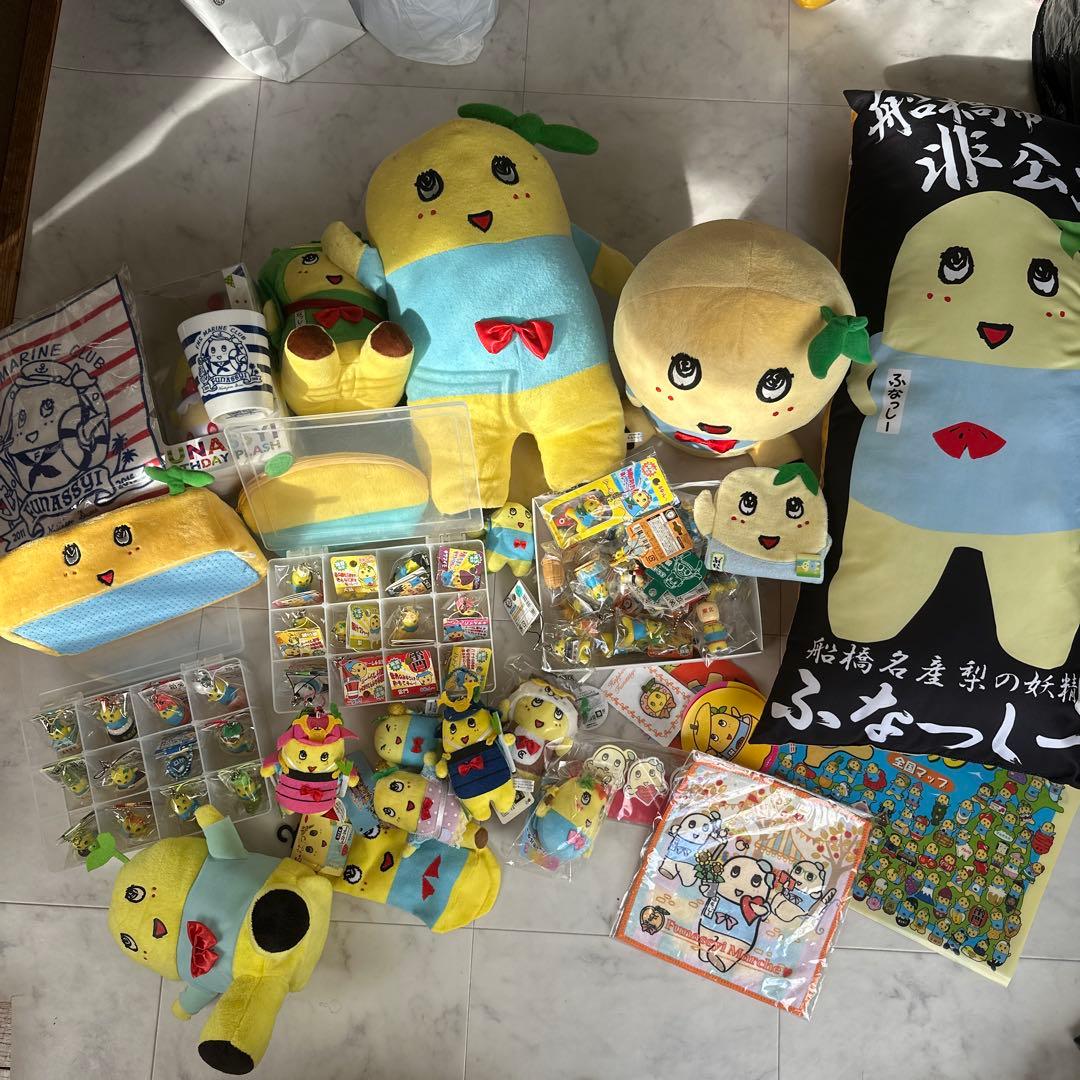 ふなっしー ぬいぐるみ　雑貨　ストラップ　大量セット
