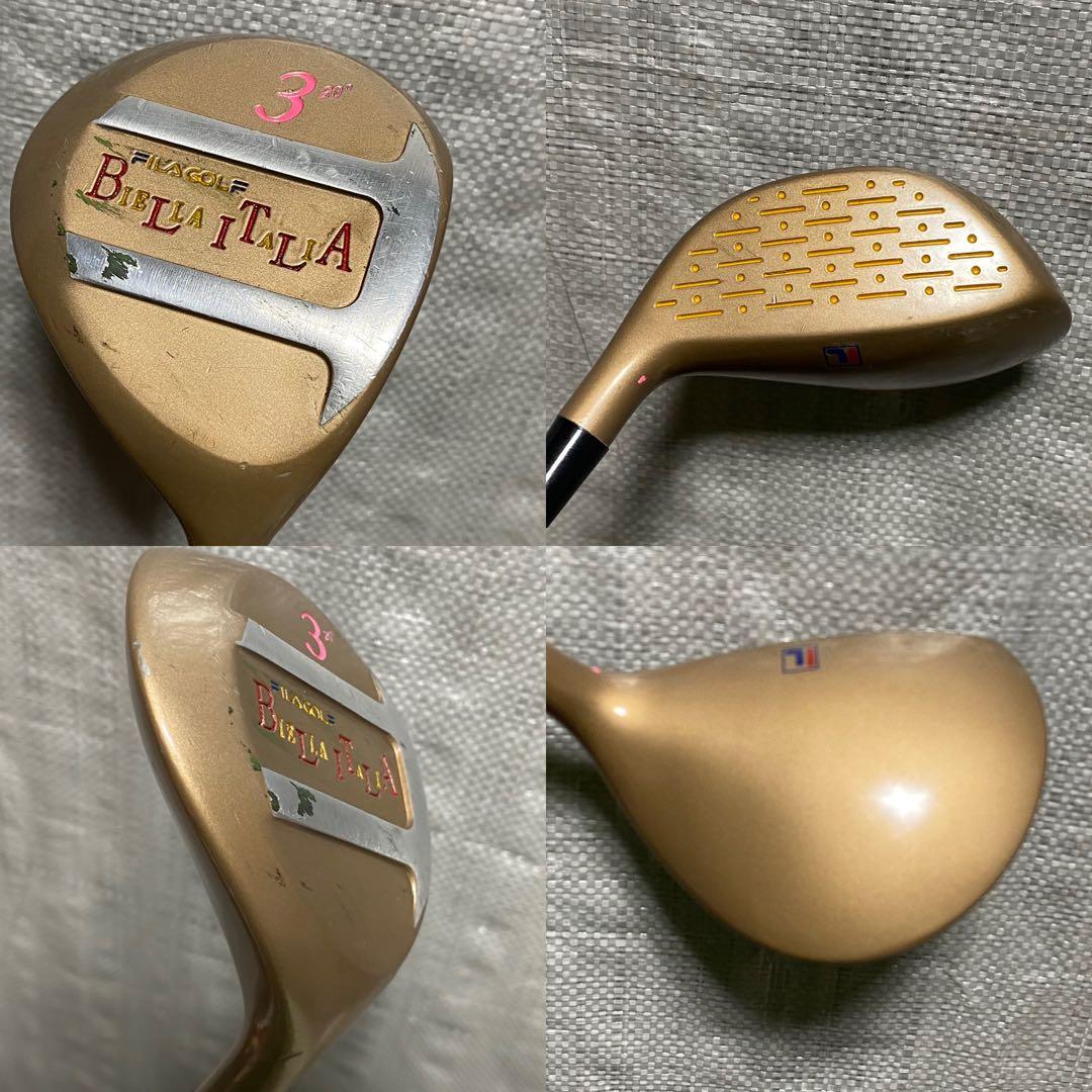 【FILA】レディース　ゴルフクラブセット　初心者　送料無料　グリップ新品