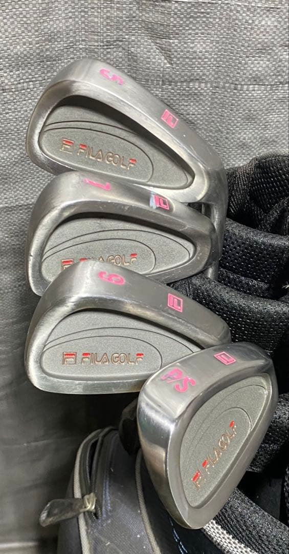 【FILA】レディース　ゴルフクラブセット　初心者　送料無料　グリップ新品