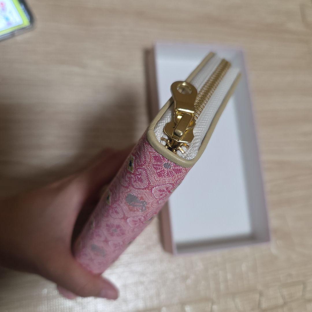 【新品】セーラームーン 西陣織 ピンク 長財布