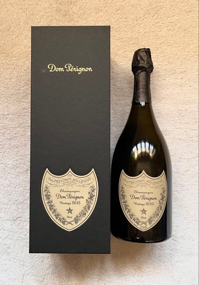 ドンペリニヨンDom Pérignon シャンパン 2015ヴィンテージ 箱付き