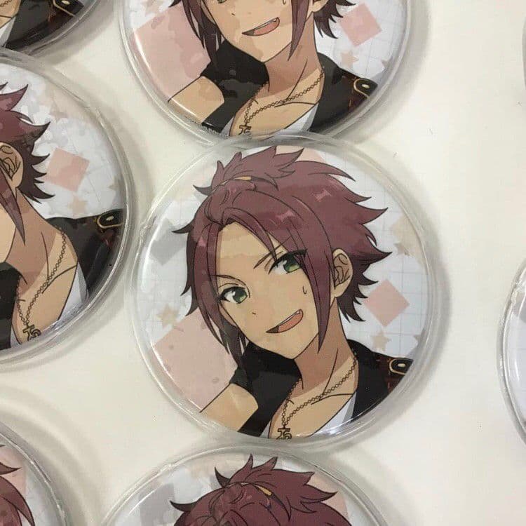 あんさんぶるスターズ　衣更真緒　トリックスター　衣更真緒　あんフェス限定缶バッジ