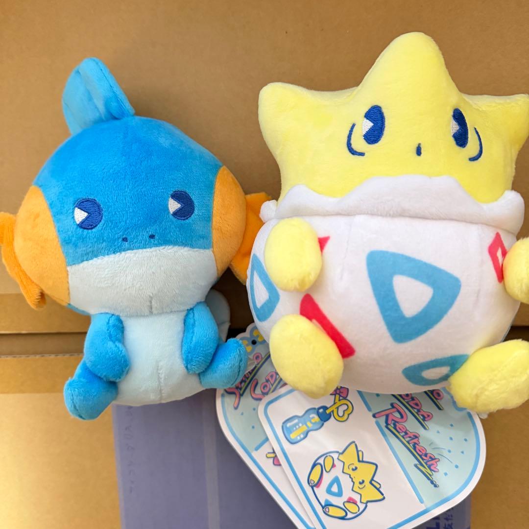 サイコソーダ リフレッシュ トゲピー ミズゴロウ　ぬいぐるみ　ポケモンセンター