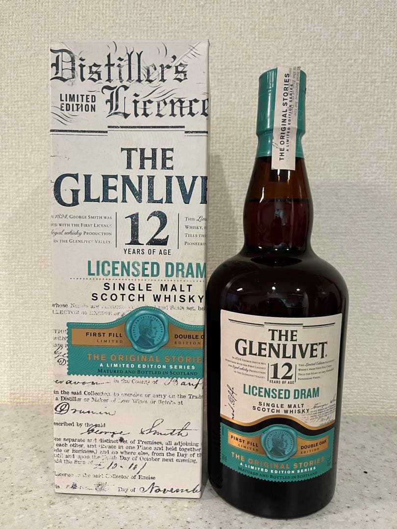 ザ・グレンリベット 12年 ライセンスドドラム（限定品）