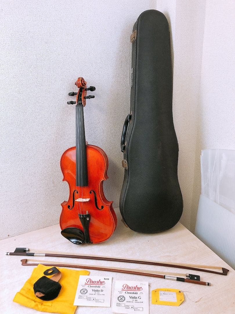 n*o様 杉藤楽弓 バイオリン Suzuki レトロ アンティーク 付属品・ケー